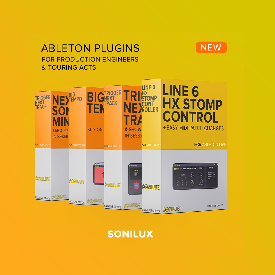 Our first range of @ableton plug-ins are now LIVE. With tools for every production engineer and touring acts, ableton, touring, abletonlive, max, max4live