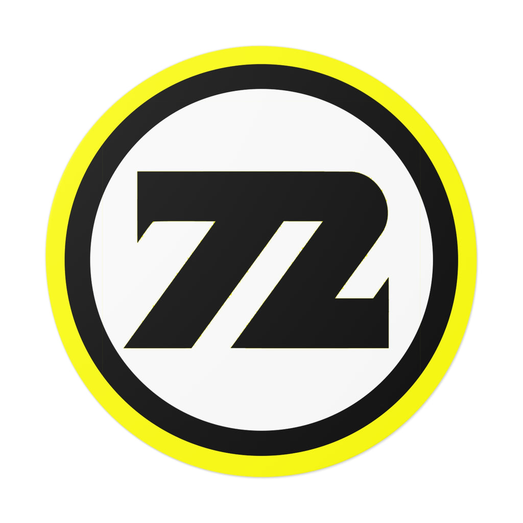 72 Guitar Sticker