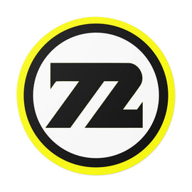 72 Guitar Sticker