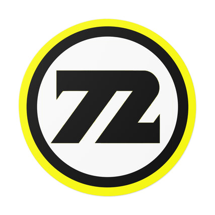 72 Guitar Sticker