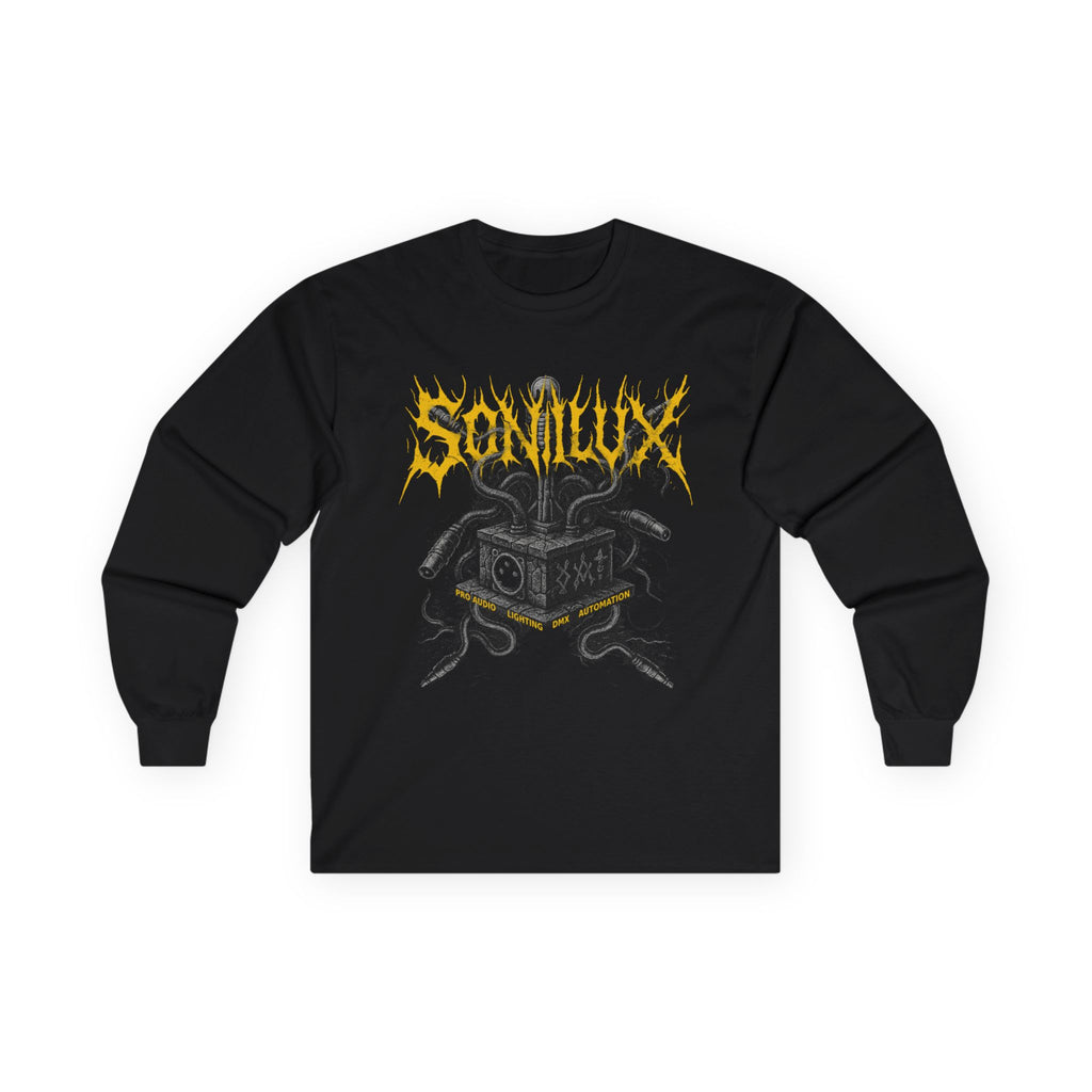 Sonilux - Signal Worship - Black Metal Logo - Long Sleeve