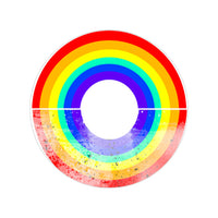 Wes Borland (Limp Bizkit) Rainbow Guitar Sticker (2 pcs)