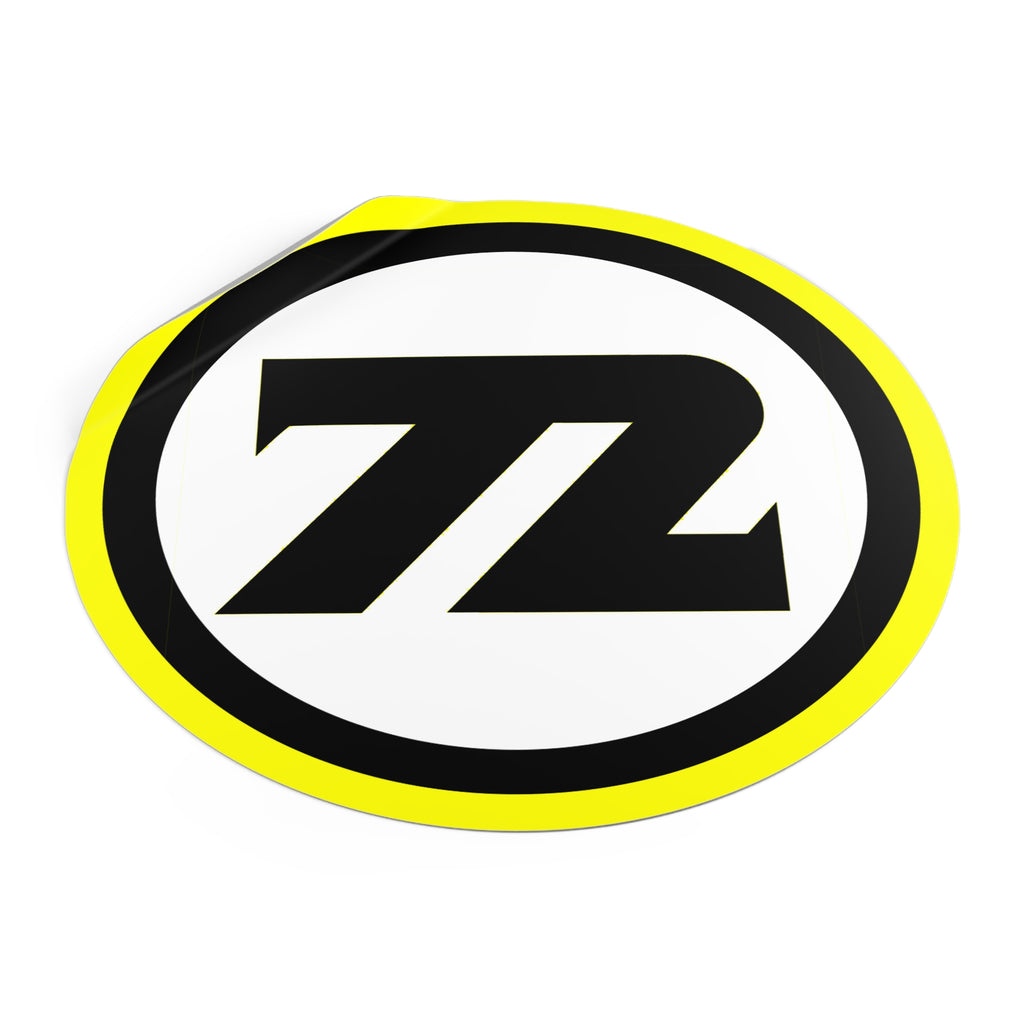 72 Guitar Sticker