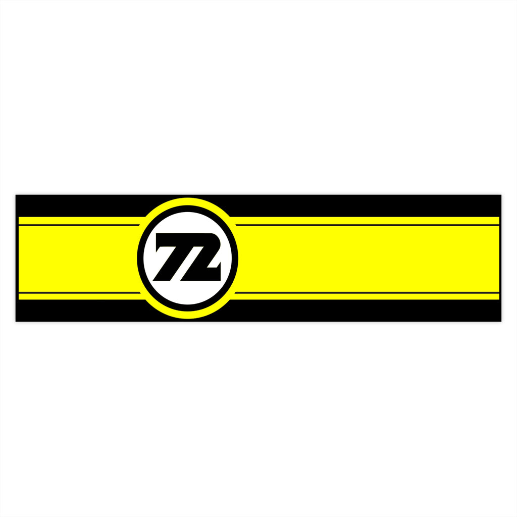 72 - Long - Guitar Sticker