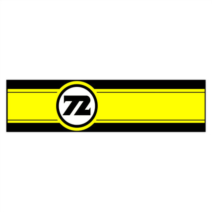 72 - Long - Guitar Sticker