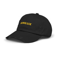 Sonilux Logo Unisex Distressed Cap (Hat)