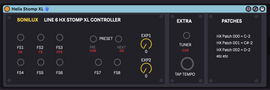 Line 6 HX Stomp XL Ableton Controller - Ableton Max 4 Live