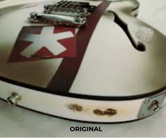 Tom Delonge (Blink 182) signature MOON DUST to the stars sticker for Starcaster