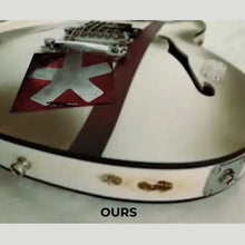 Load image into Gallery viewer, Tom Delonge (Blink 182) signature MOON DUST to the stars sticker for Starcaster