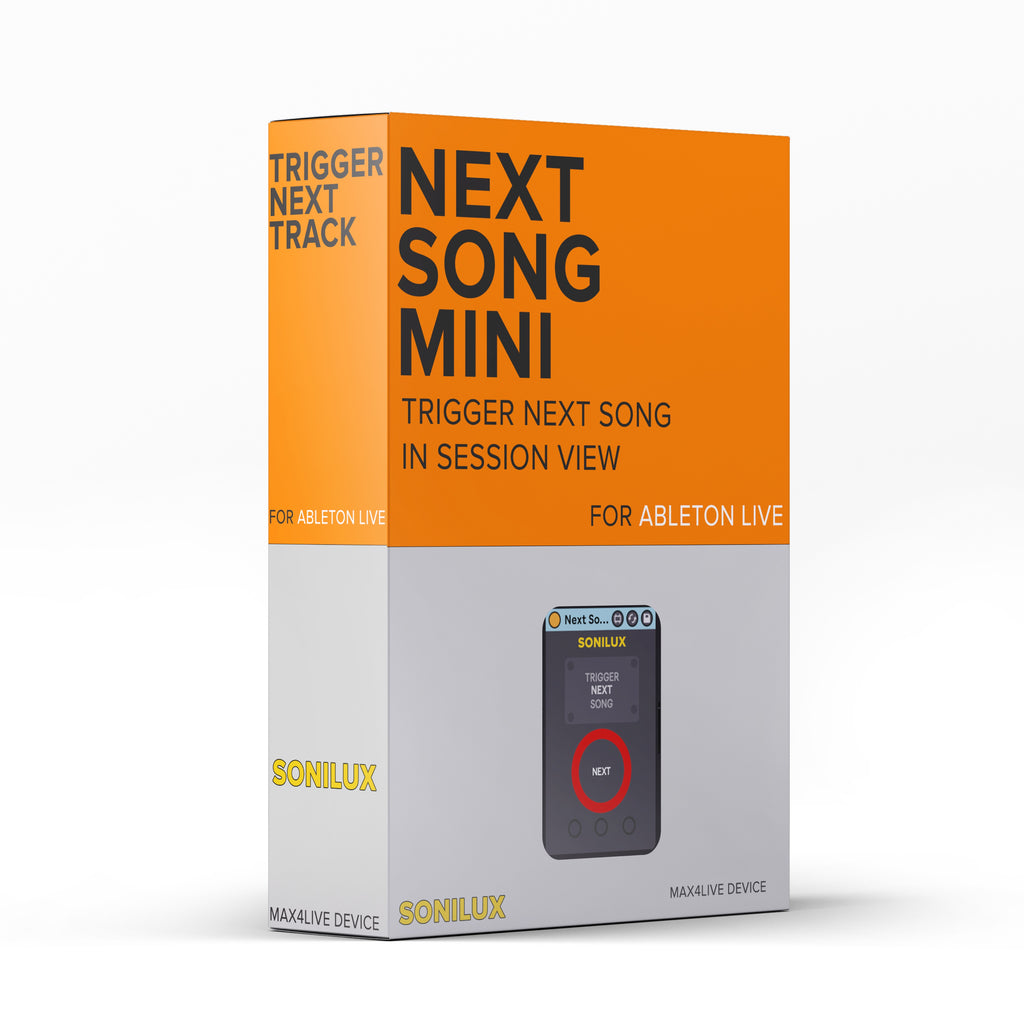 Next Song Mini - Trigger Next Song Session View  - Ableton