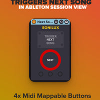 Next Song Mini - Trigger Next Song Session View  - Ableton
