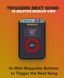 Next Song Mini - Trigger Next Song Session View  - Ableton