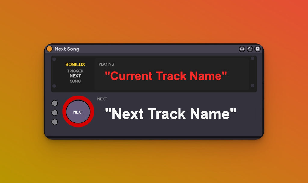 Next Song Trigger - Ableton Max 4 Live