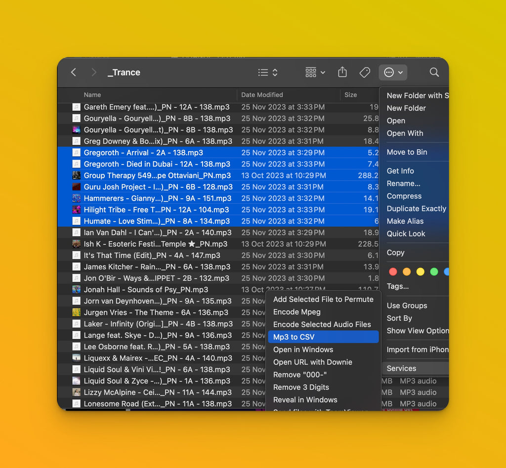 FREE: AI DJ Playlist Curator - Mp3 List to CSV for DJ's