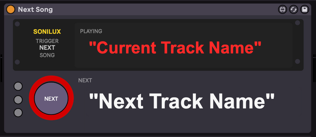 Next Song Trigger - Ableton Max 4 Live