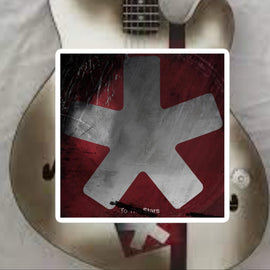 To The Stars - Moondust Starcaster Custom Shop Sticker