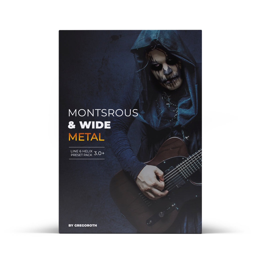 MONSTROUS & WIDE - Metal L6 Helix Preset Pack