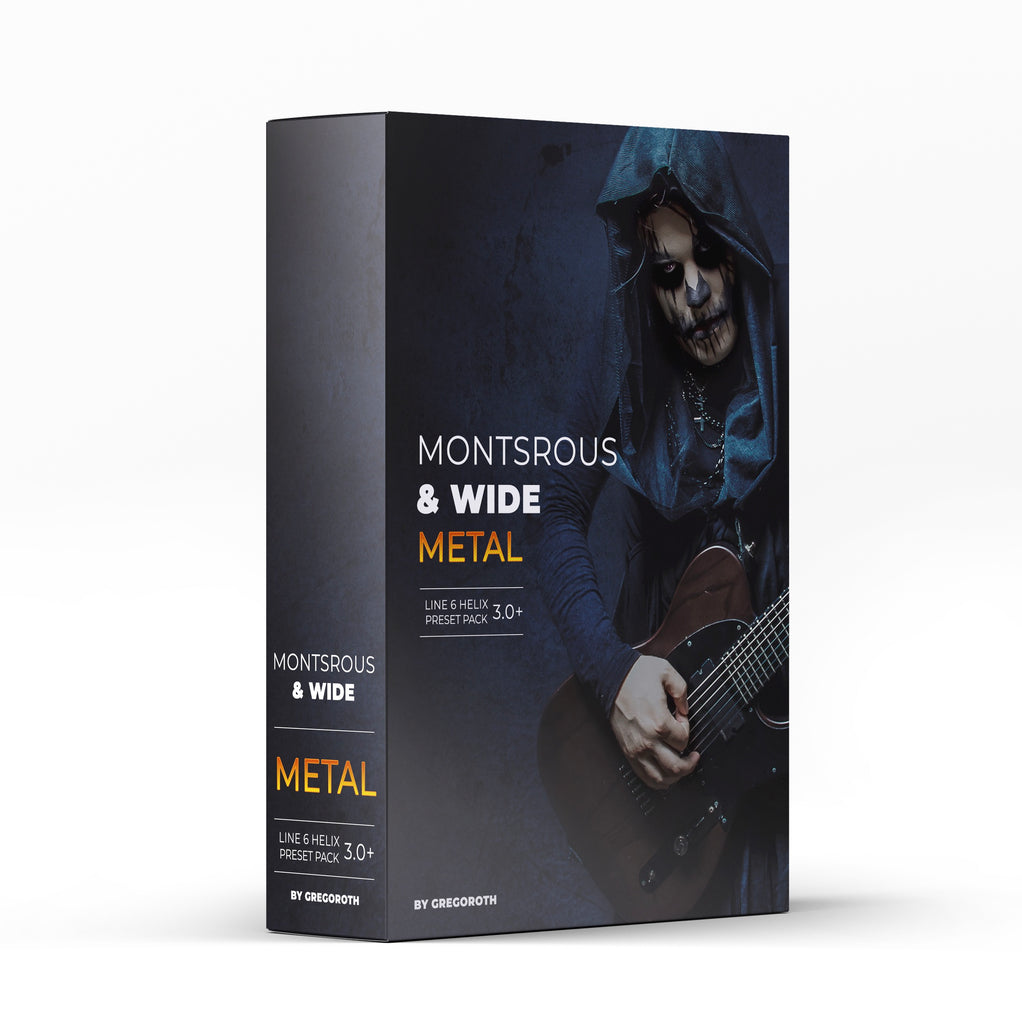 MONSTROUS & WIDE - Metal L6 Helix Preset Pack