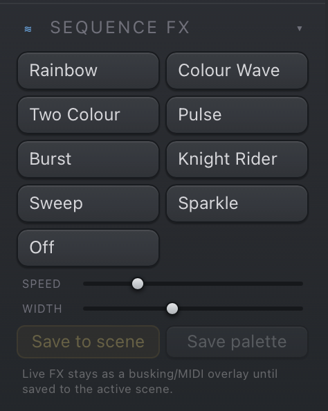 VSDMX sequence effects